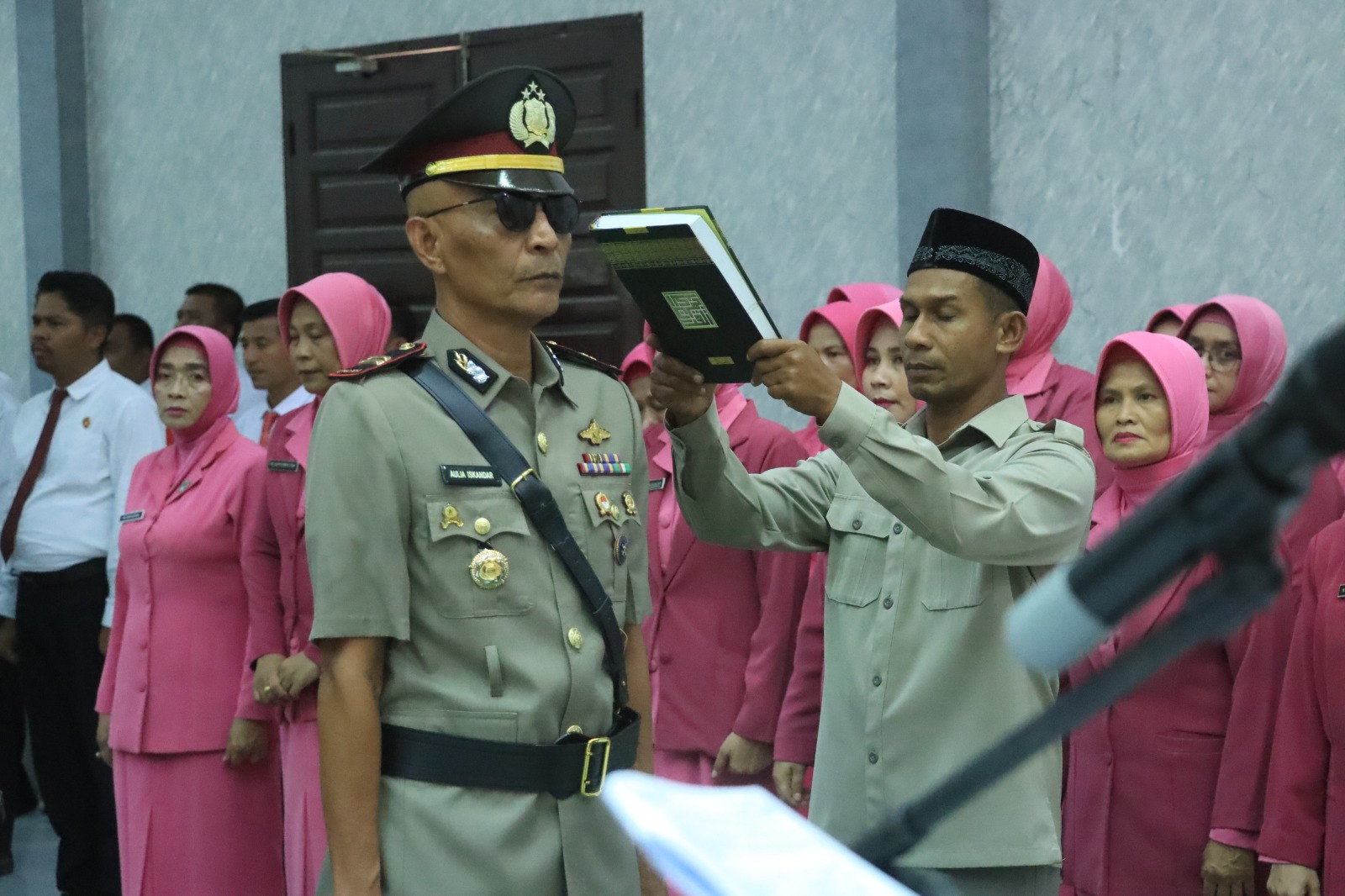 Polres Aceh Utara Gelar Sertijab