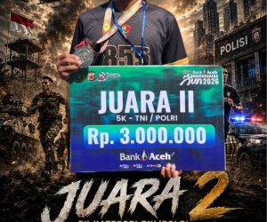 Sabet Juara 2 Bhayangkara Run 2026
