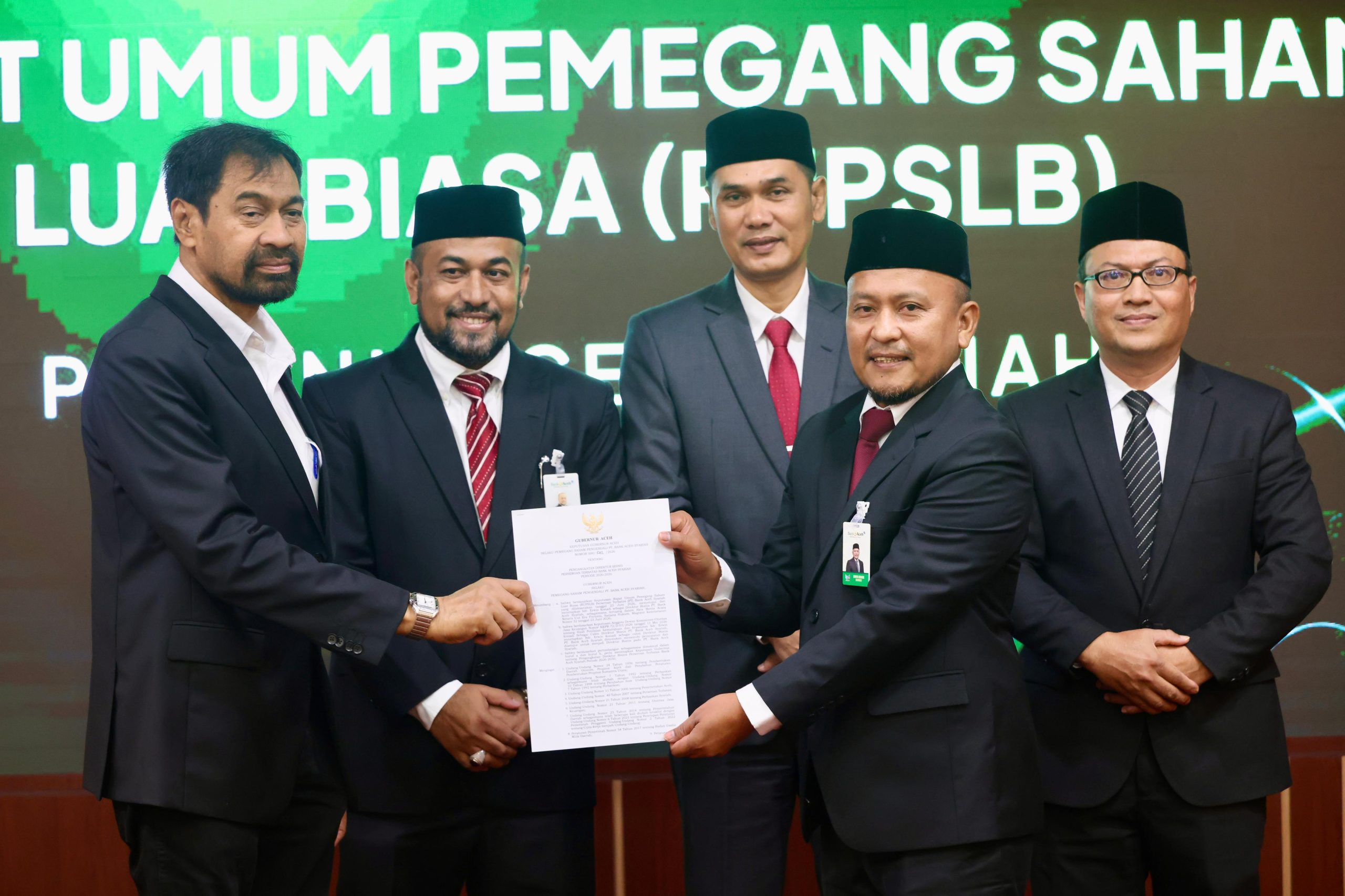 Resmi! Sekda Aceh Muhammad Nasir