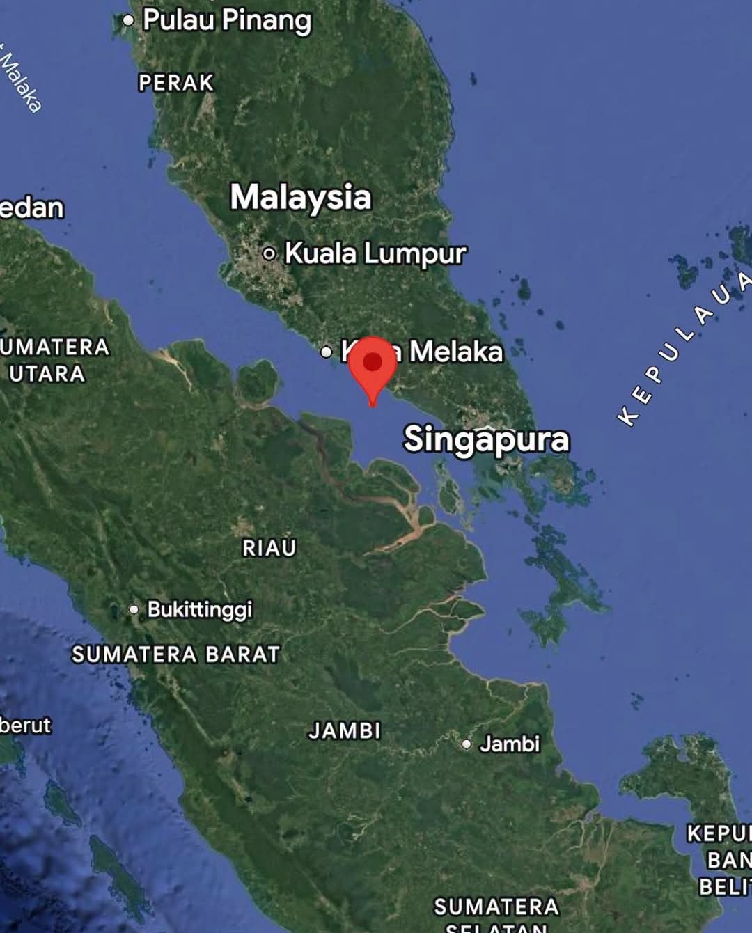 Gempa Magnitudo 3,3 Guncang Johor Malaysia