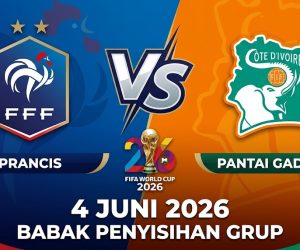 Prediksi Prancis vs Pantai Gading 4 Juni 2026