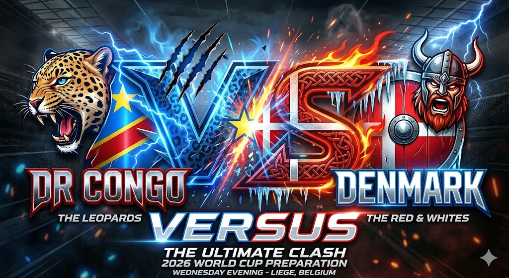 Prediksi Kongo vs Denmark 3 Juni 2026