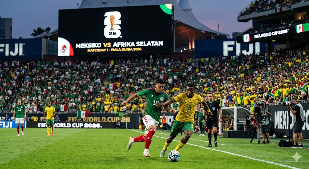 Meksiko vs Afrika Selatan Jadi Sorotan