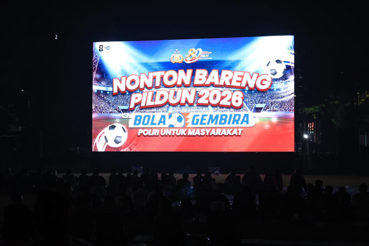 Wakapolri Ajak Nobar Gratis Piala Dunia 2026 Serentak di Seluruh Indonesia