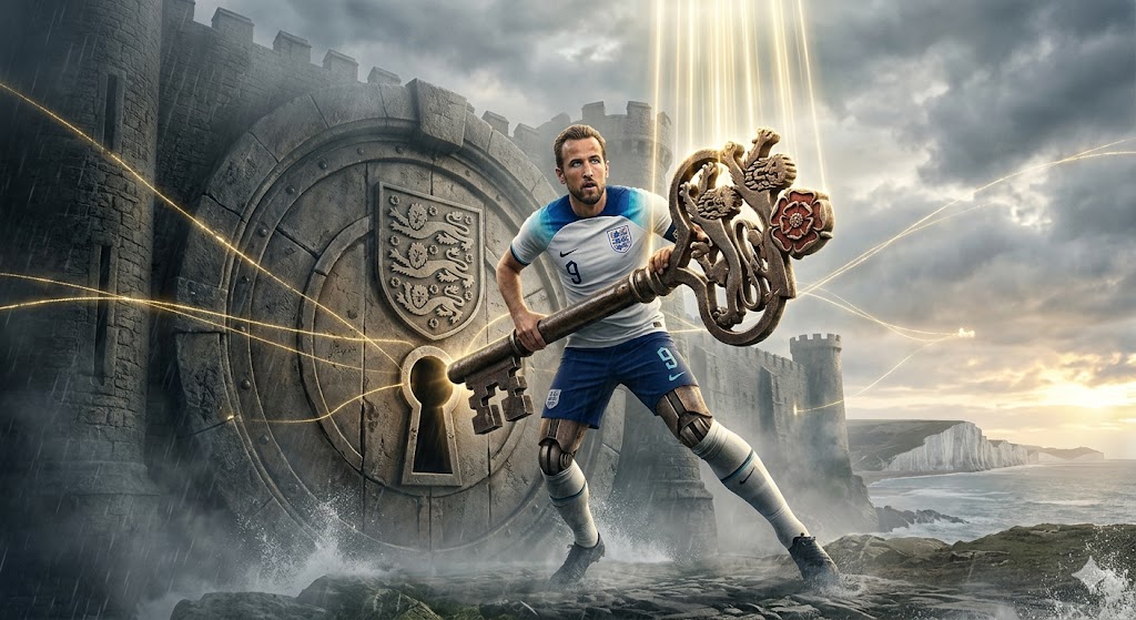 Harry Kane Bisa Jadi Kunci Inggris