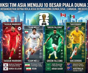 Prediksi Tim Asia yang Berpeluang Masuk 10 Besar Piala Dunia 2026