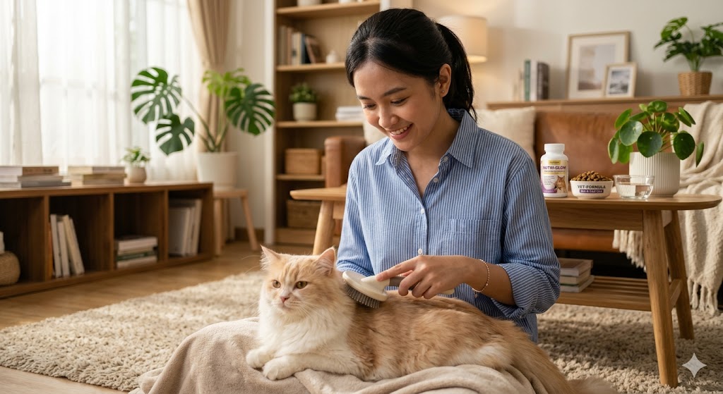 Begini Cara Mengatasi Bulu Kucing Tipis dan Kusam