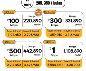 Indosat HiFi Hadirkan Promo