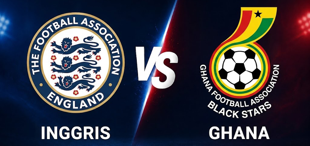 Prediksi Inggris vs Ghana 23 Juni 2026