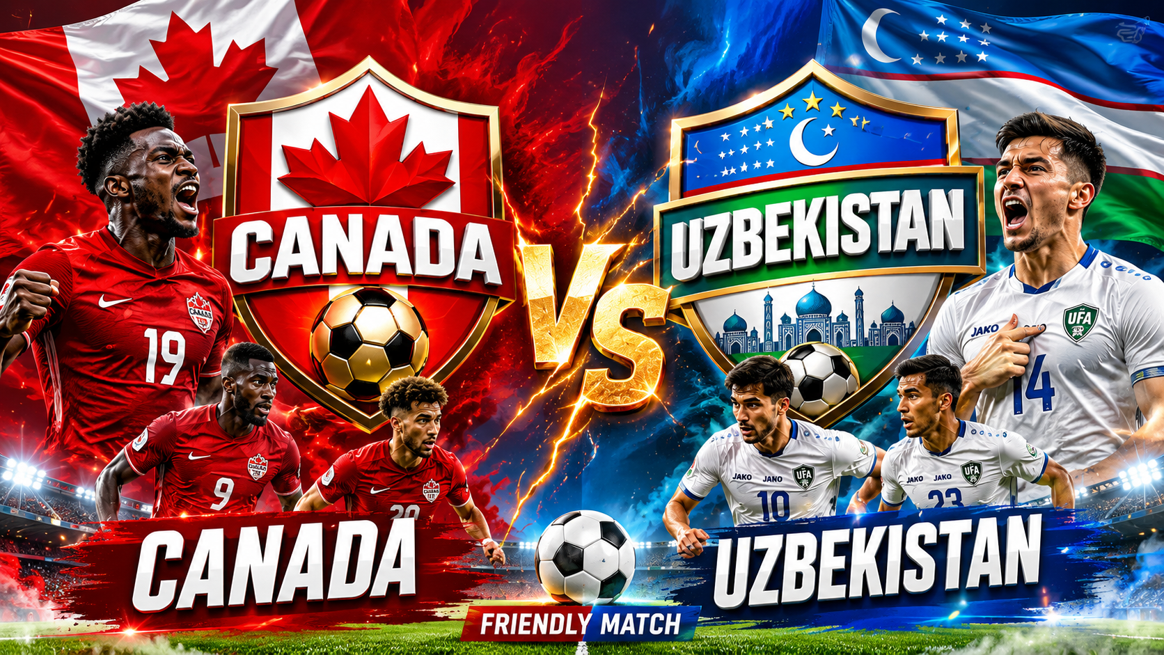 Prediksi Kanada vs Uzbekistan 2 Juni 2026 