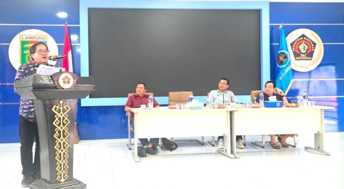 PWI Pusat dan PWI Lampung Perkuat Sinergi Sukseskan HPN dan Porwanas 2027