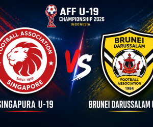 Prediksi Singapura U-19 vs Brunei Darussalam U-19 8 Juni 2026