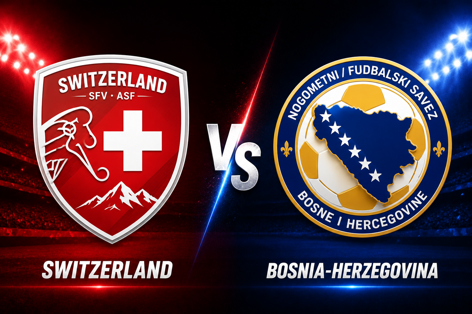 Prediksi Swiss vs Bosnia 18  Juni 2026