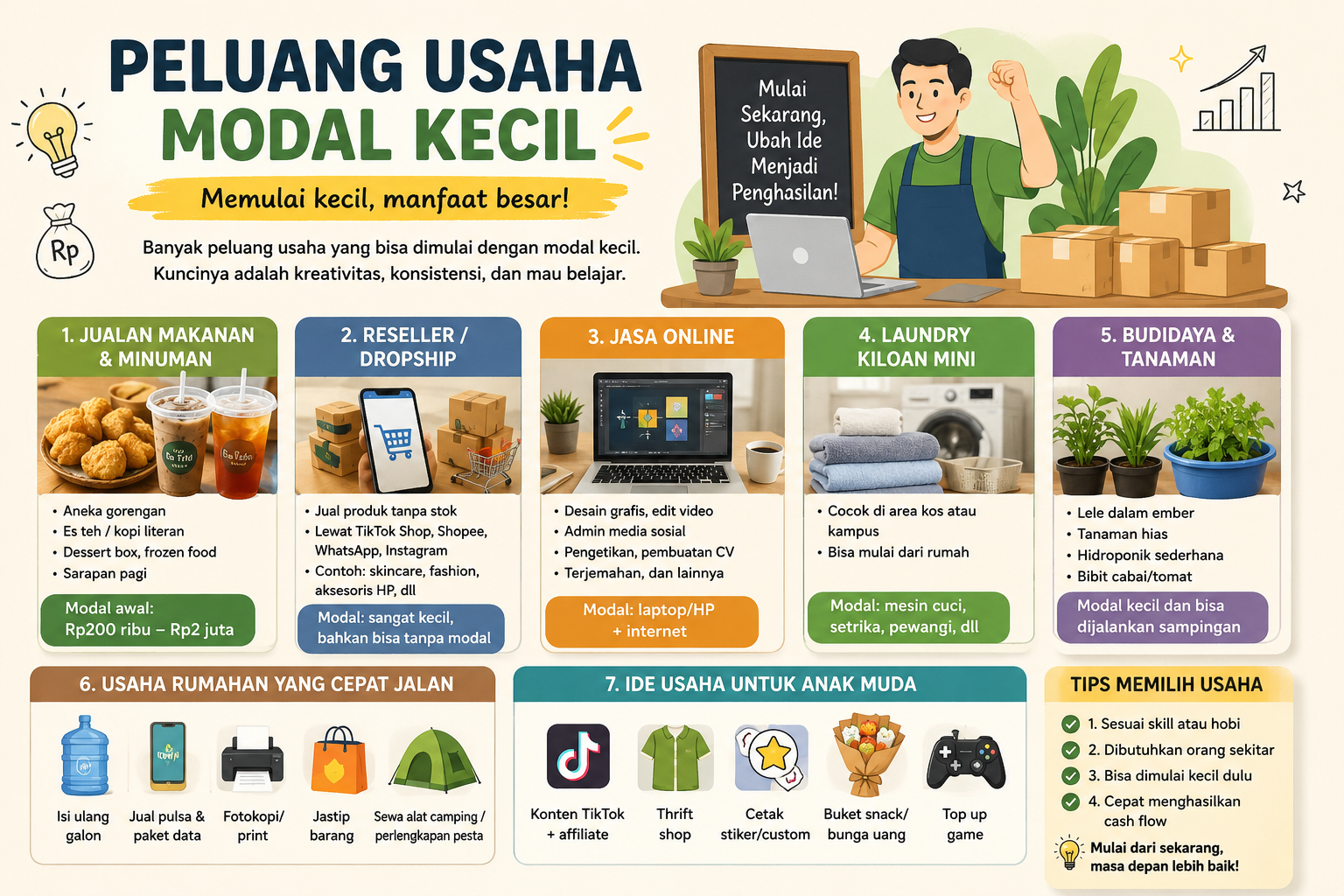 Peluang Usaha Modal Kecil