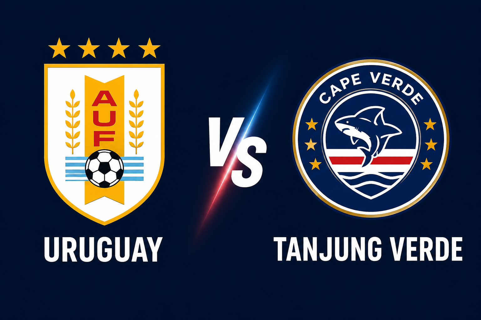 Prediksi Uruguay vs Tanjung Verde 21 Juni 2026