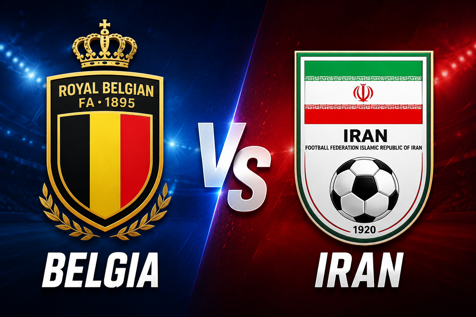 Prediksi Belgia vs Iran 21 Juni 2026