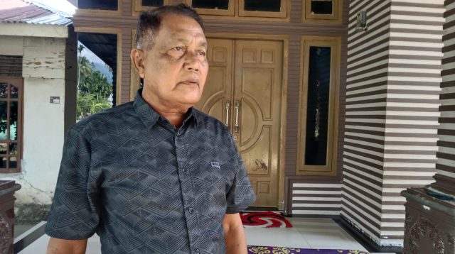 Ketua Satgas Komando Independen Aceh Besar, Anwar atau yang akrab disapa Bang Pok, di kawasan Samahani, Kecamatan Kuta Malaka, Rabu (17/6/2026). FOTO/ ISTIMEWA