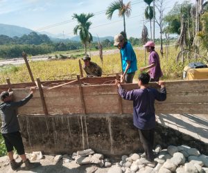 Kodim 0108/Agara Pasang Mal Pondasi
