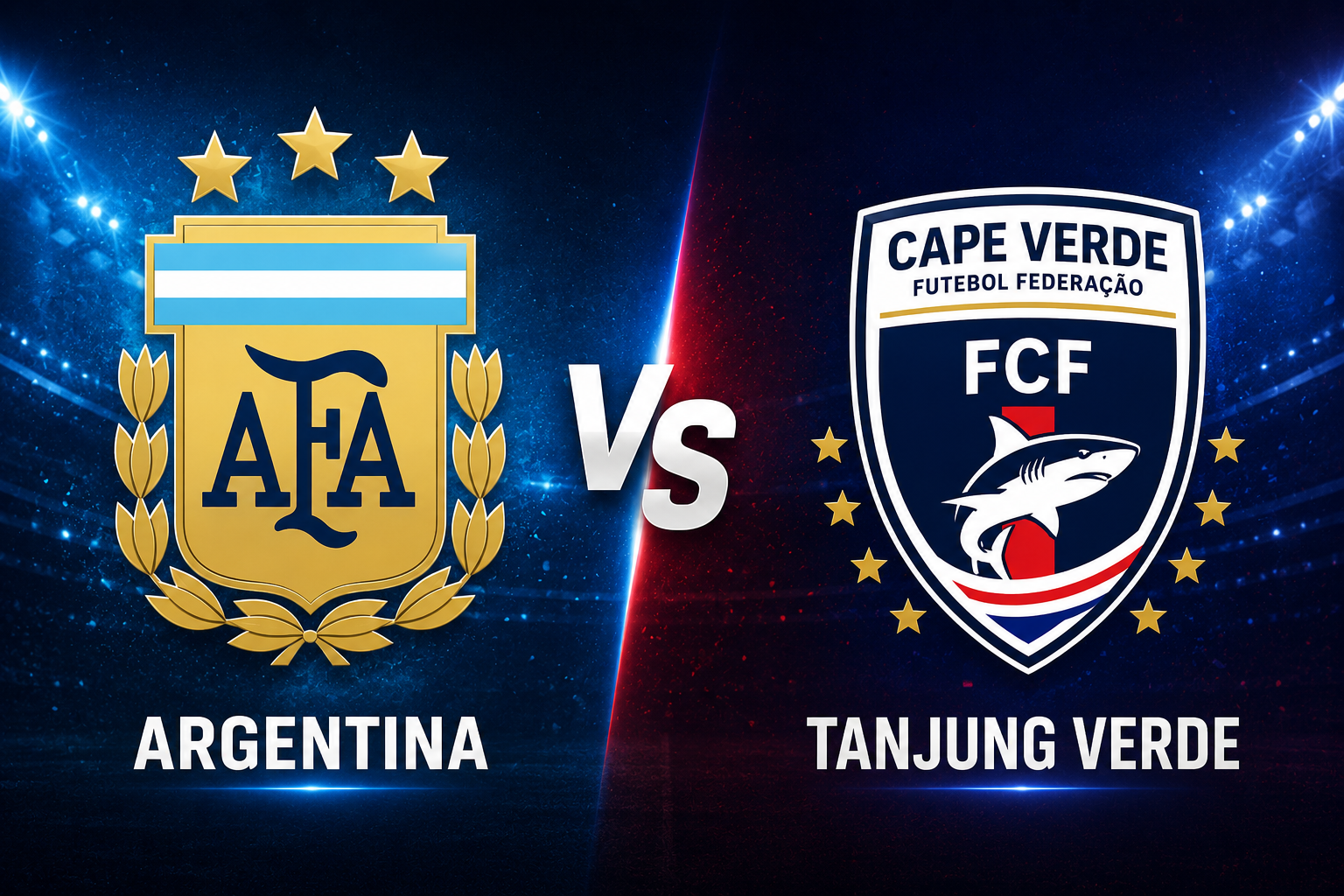 Prediksi Argentina vs Tanjung Verde 3 Juni 2026