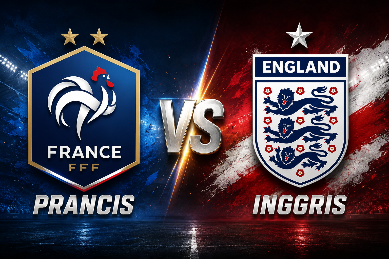 Prediksi Prancis vs Inggris 18 Juli 2026