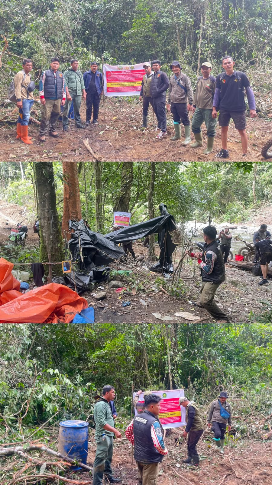 Sat Reskrim Polres Aceh Besar dan BKSDA