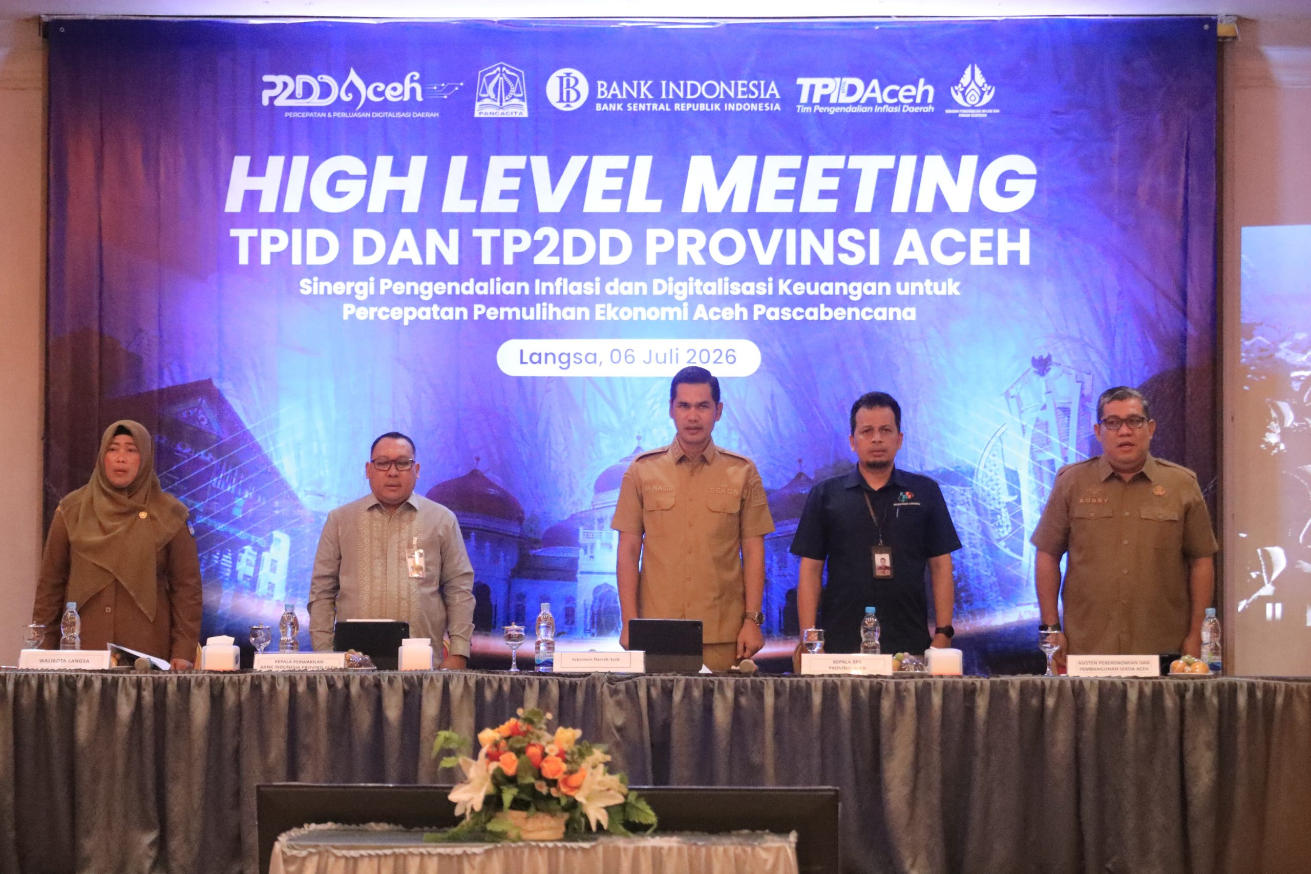 Sekda Aceh Tekankan Sinergi Pengendalian Inflasi