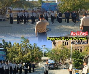 Apel Pagi Bapas Polewali Tekankan