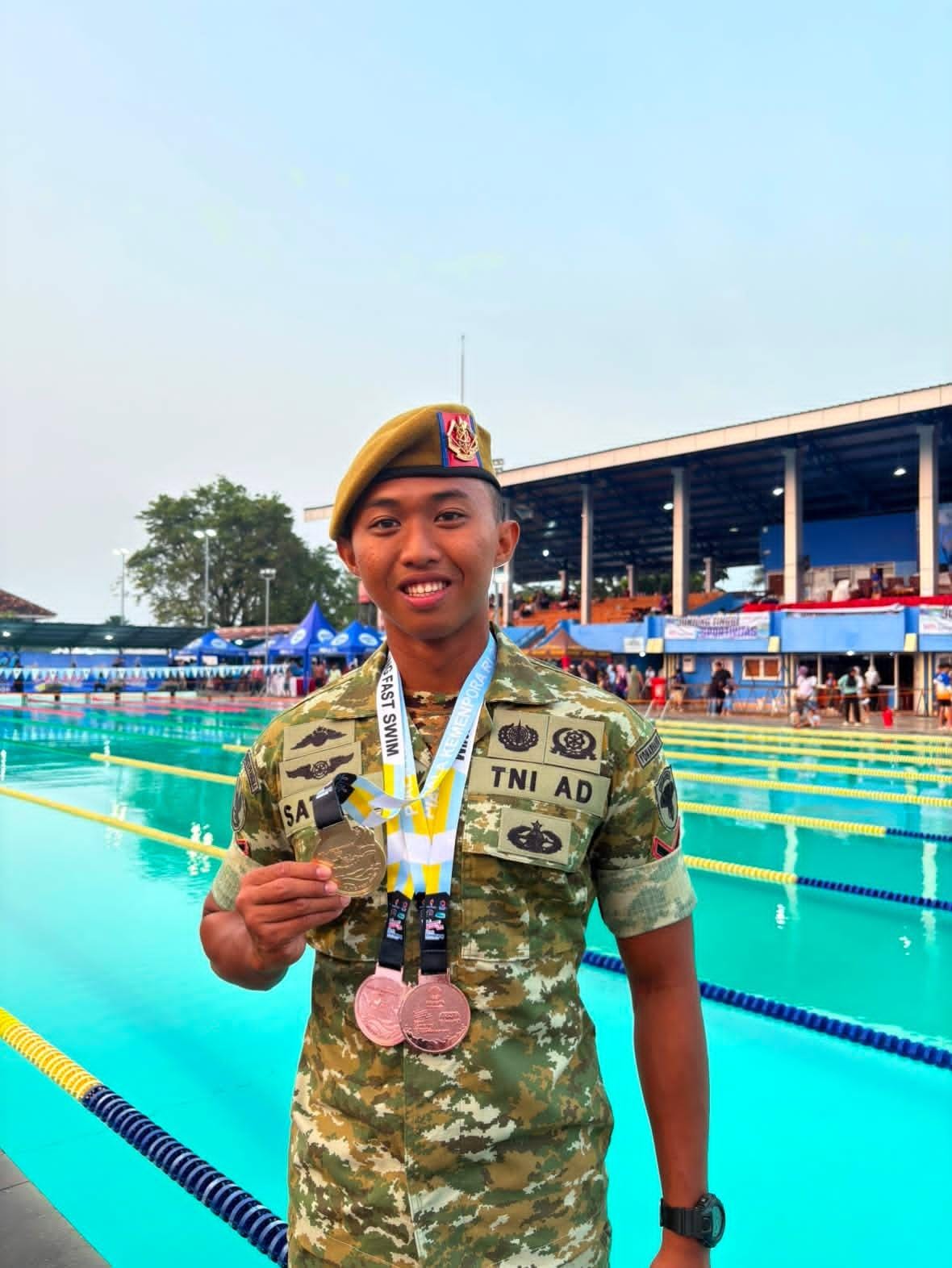 Prajurit Yonarhanud 5/CSBY Kodam Iskandar Muda Raih Prestasi Gemilang