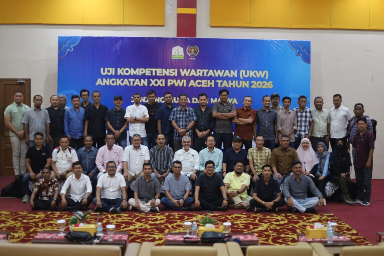 Peserta UKW PWI Aceh Angkatan XXI Dinyatakan Kompeten