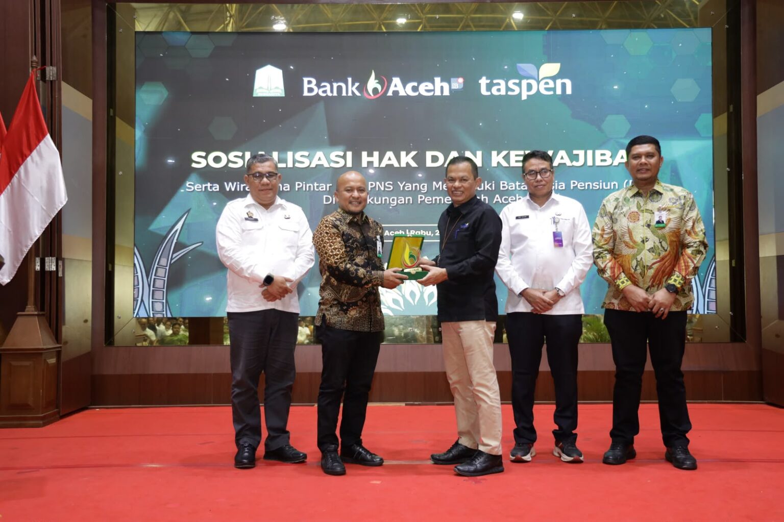 Bank Aceh-Taspen Bekali ASN Jelang Pensiun