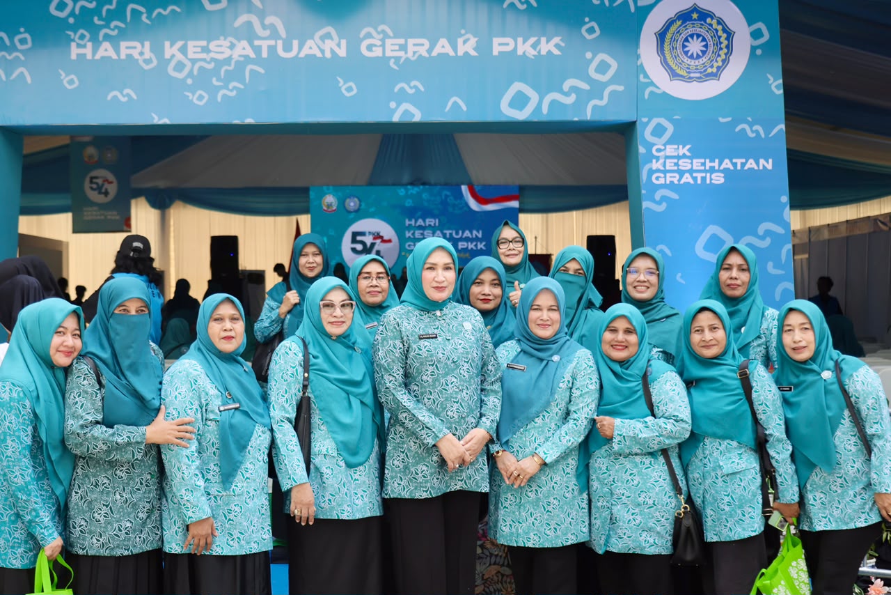 Ketua TP PKK Aceh Hadiri Pembukaan HKG PKK Nasional ke-54 dan HUT Dekranas ke-46