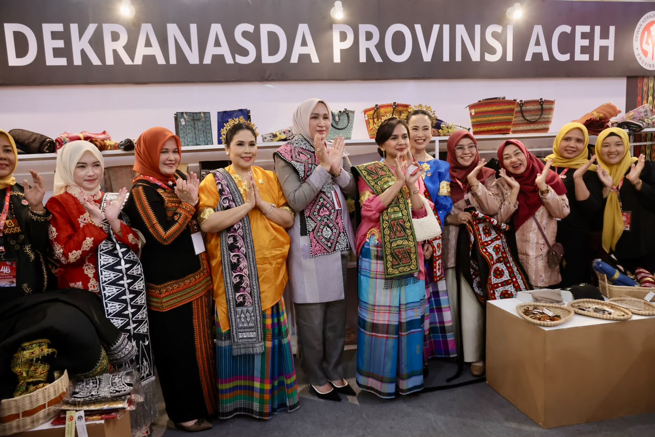 Ketua Harian Dekranas Beri Semangat "Aceh Bangkit"