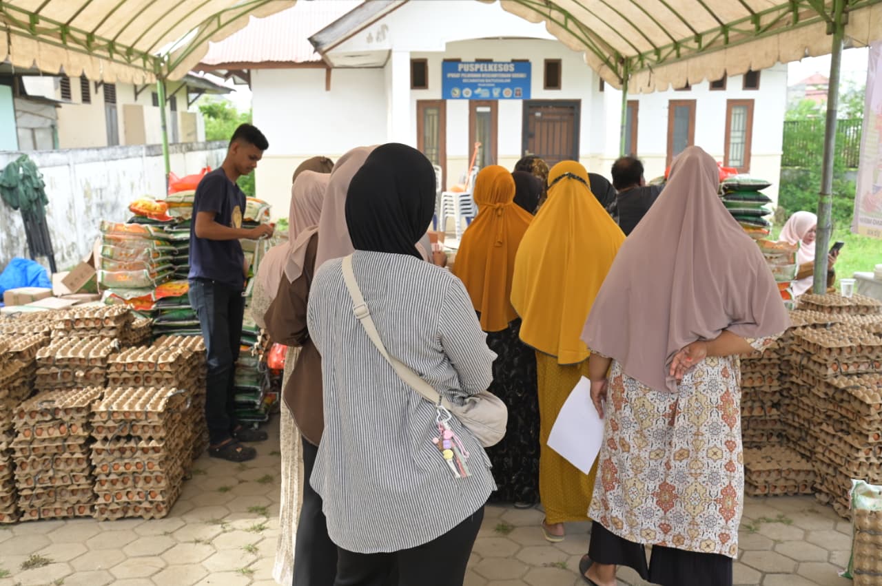 Gerakan Pangan Murah di Baitussalam Jadi Andalan Tekan Harga Sembako
