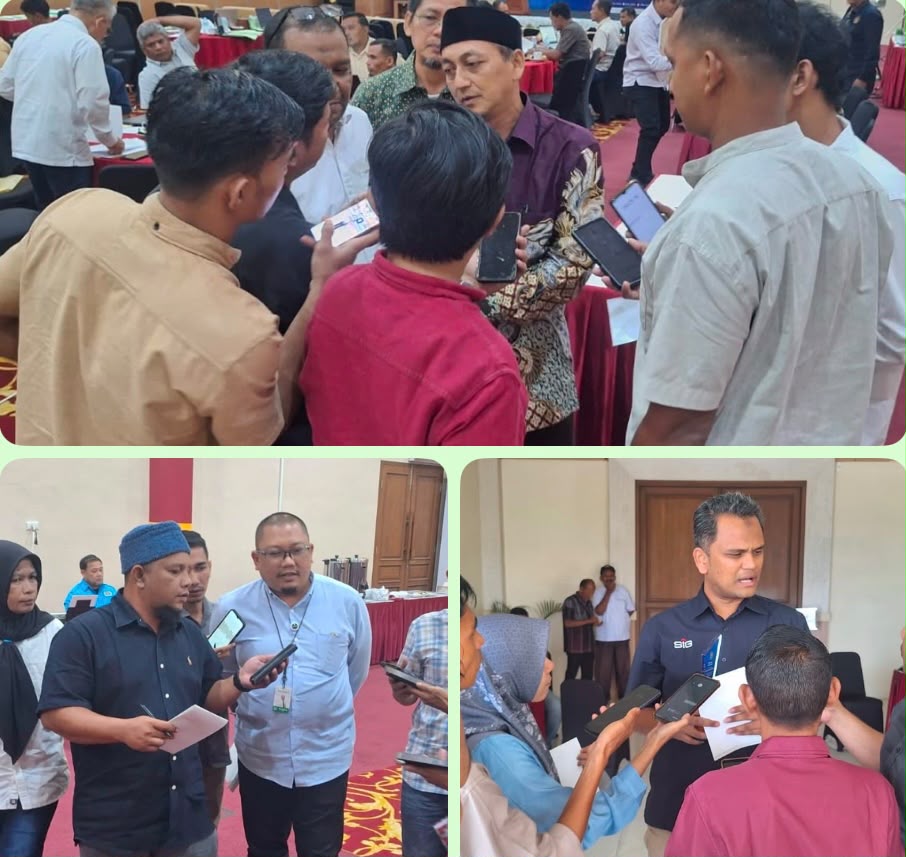 Puluhan Wartawan Lintas Media Ikut Uji Kompetensi di Banda Aceh