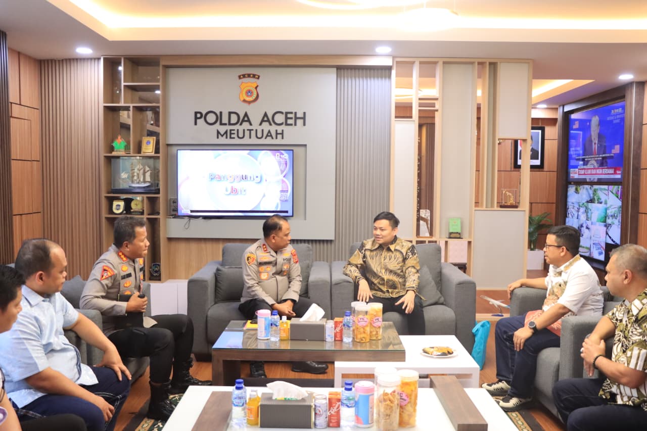 Kapolda Aceh Terima Silaturahmi Direktur Hubungan Kelembagaan PTPN IV/PalmCo