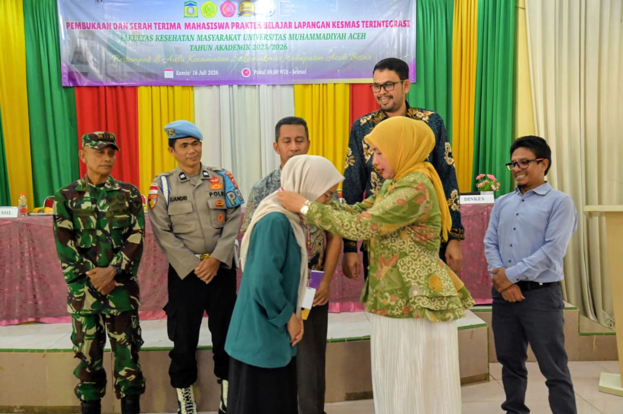 Pemkab Aceh Besar Sambut 78 Mahasiswa FKM Unmuha PBL