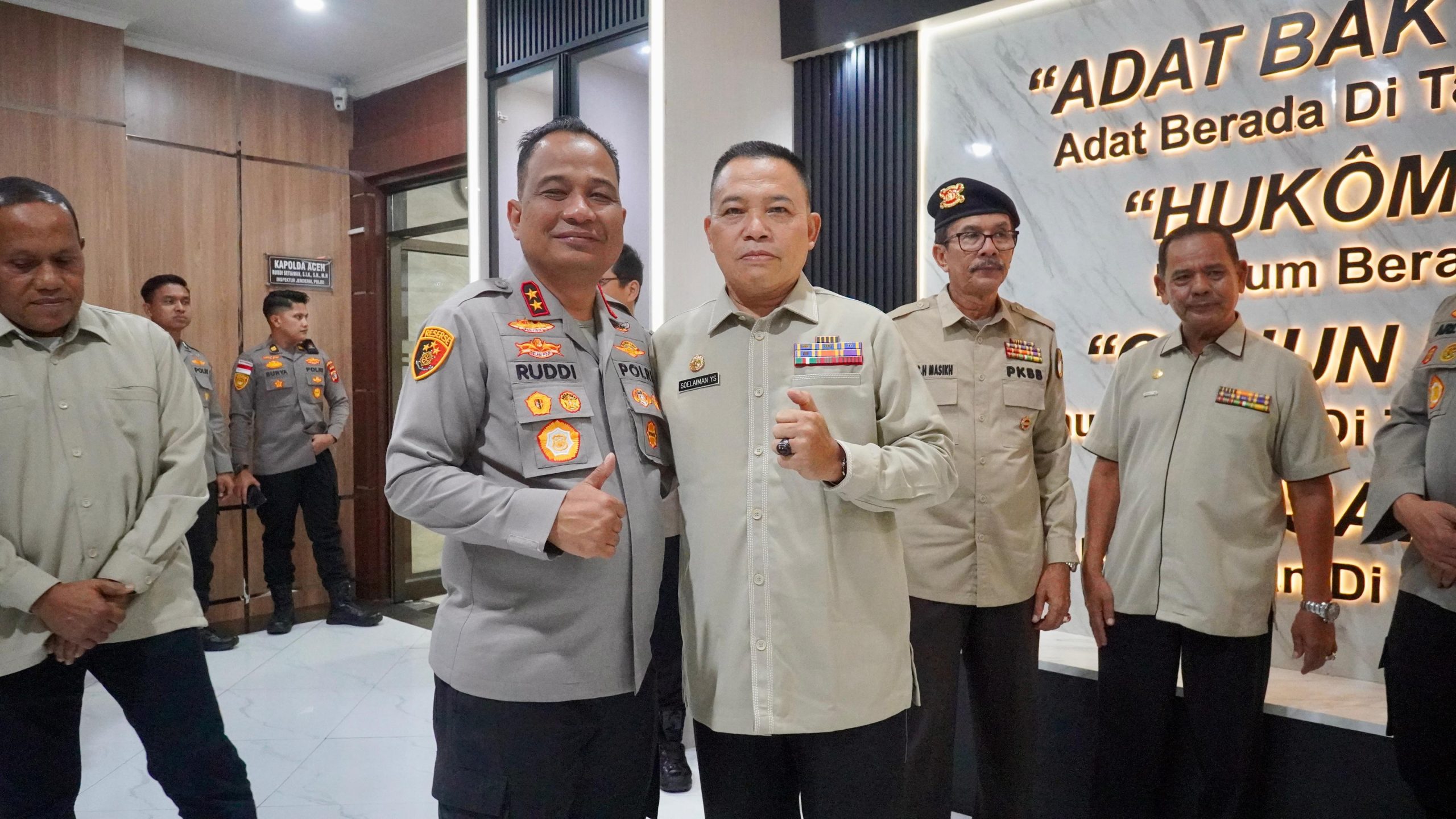 Kapolda Aceh Terima Audiensi Pengurus Daerah PP Polri Aceh