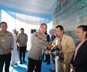Kapolda Pimpin Penyerahan BB ke Korban