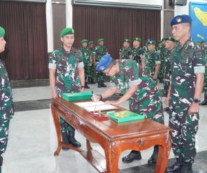 Kasdam IM Pimpin Sertijab Pejabat Kodam Iskandar Muda