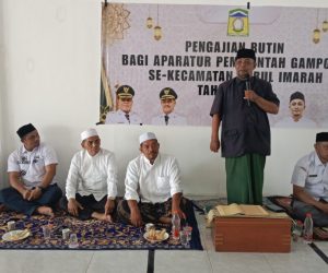 Camat Ini Gelar Pengajian Rutin Aparatur Gampong