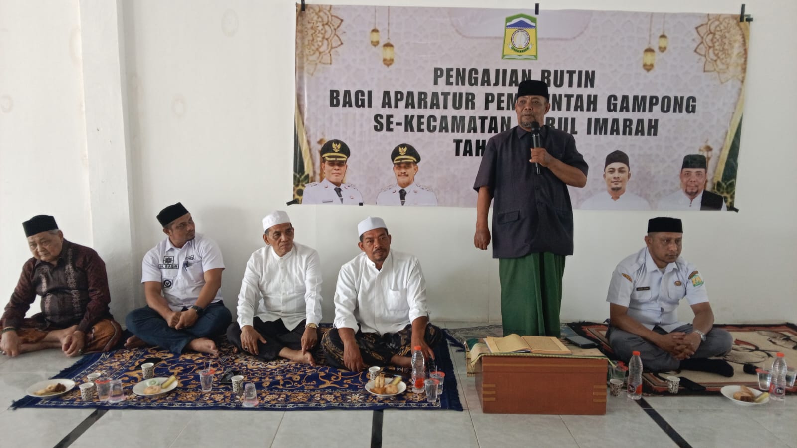 Camat Ini Gelar Pengajian Rutin Aparatur Gampong