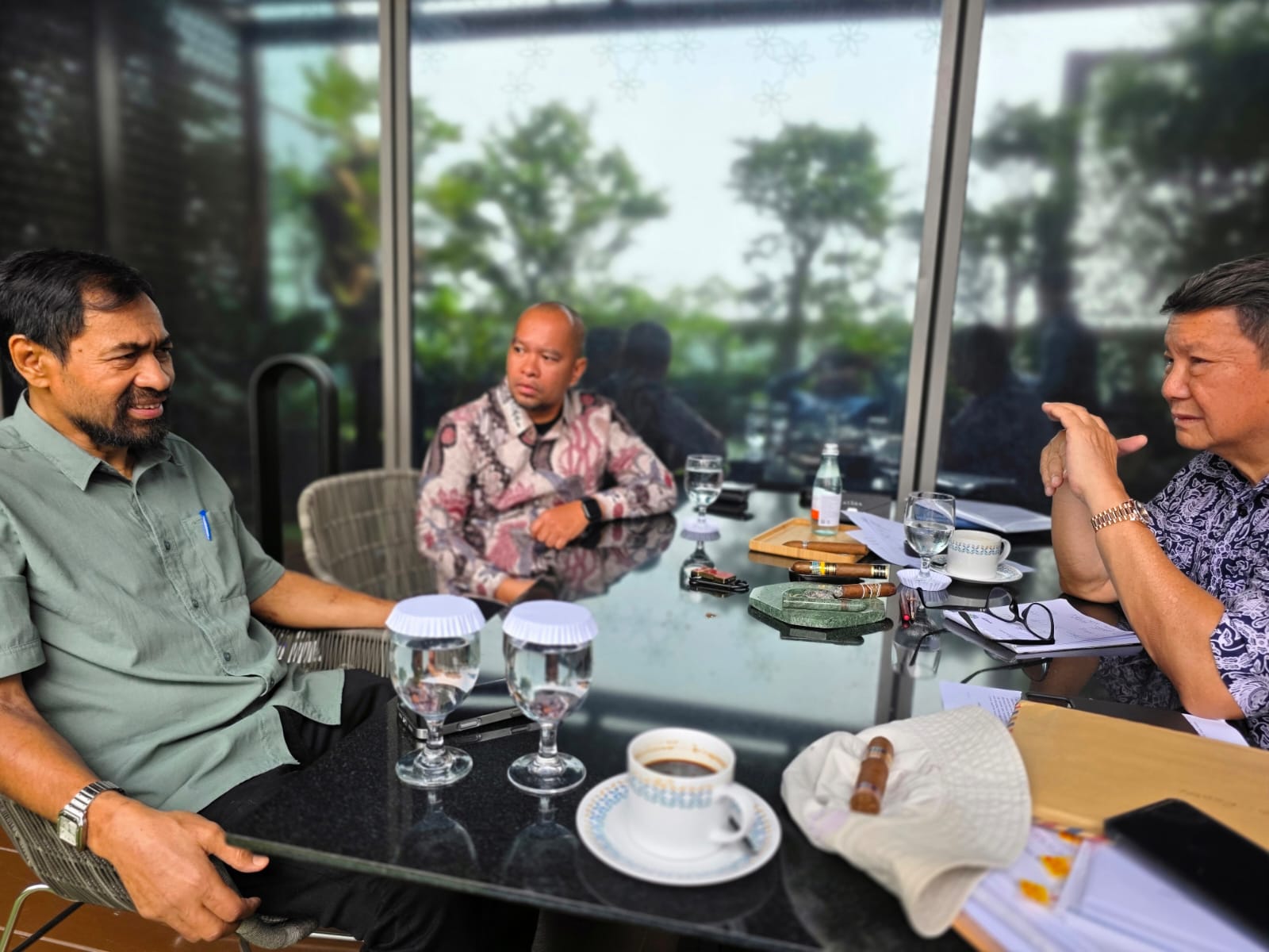 Temui Hashim Bahas Percepatan Pembangunan Ekonomi Aceh