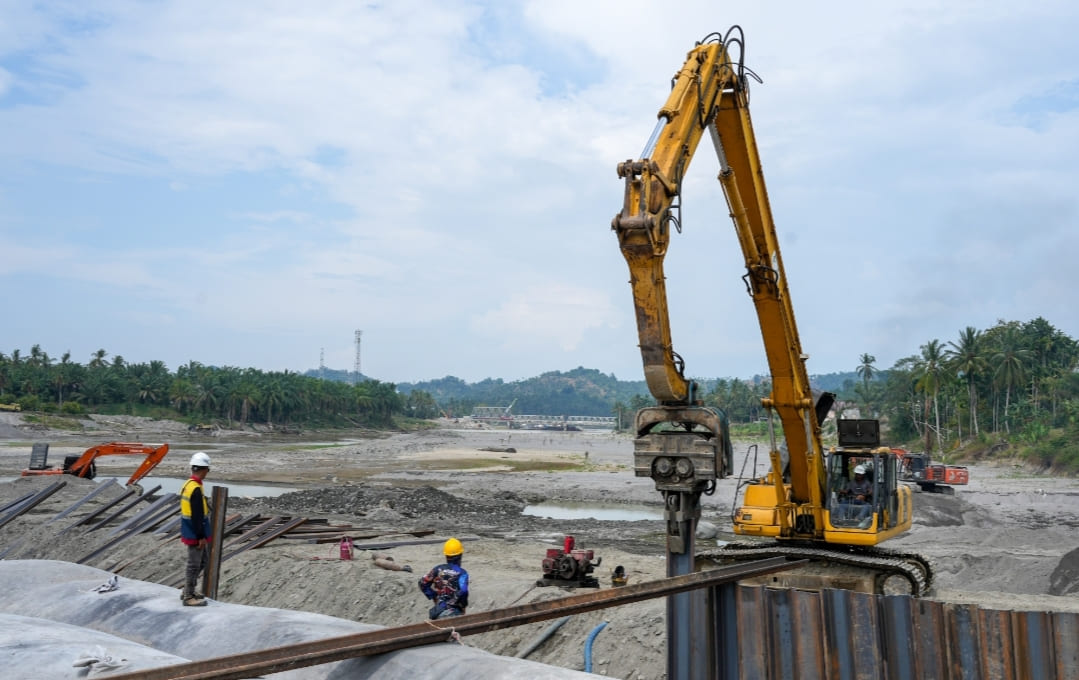 Bendungan Pante Lhong II Rampung Oktober 2026