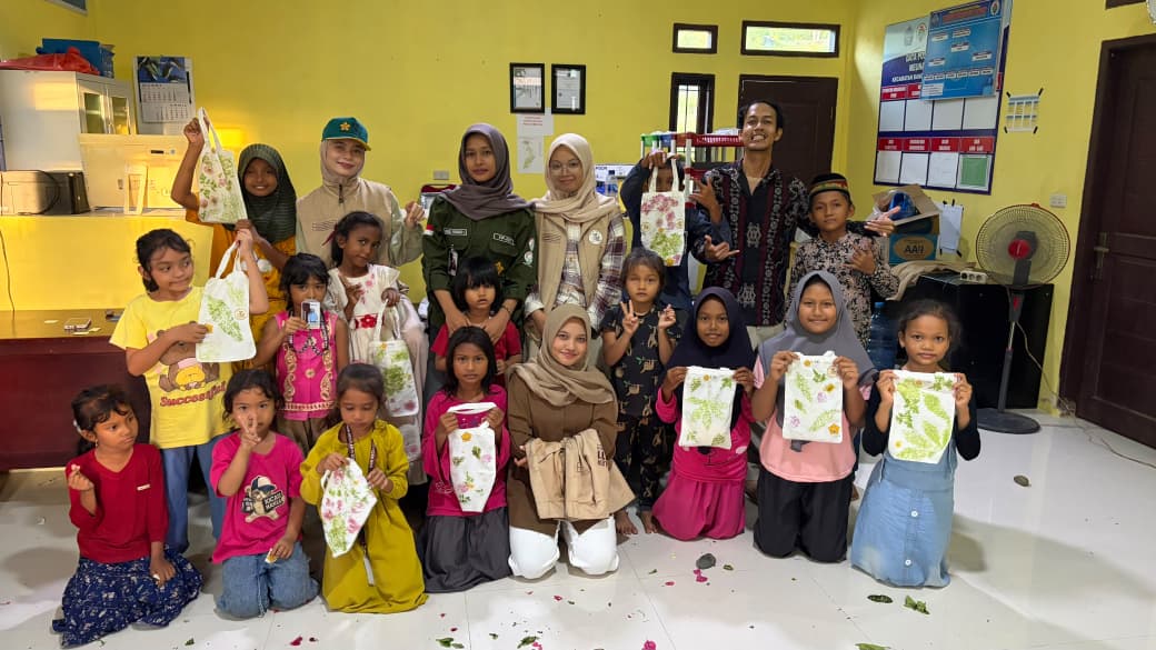Kenalkan Seni Eco Print kepada Anak