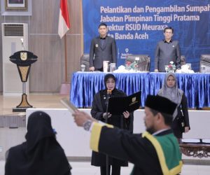 Illiza Lantik Direktur Baru RSUD Meuraxa