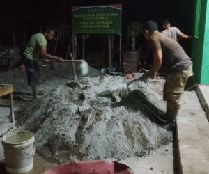 Kebut Pengecoran Lantai RTLH Demi Capai Target