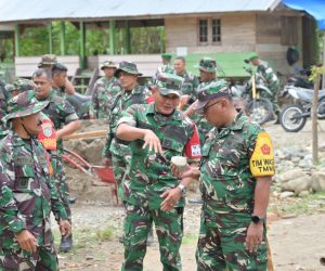 Tim Wasev Tinjau Langsung Sasaran Fisik dan Nonfisik TMMD Ke-129 Kodim 0102/Pidie