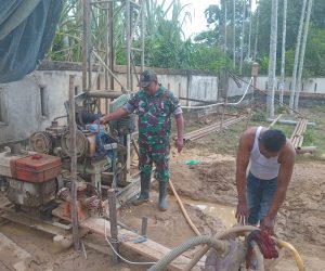 Sumur Bor TMMD Ke-129 Terus Diperdalam