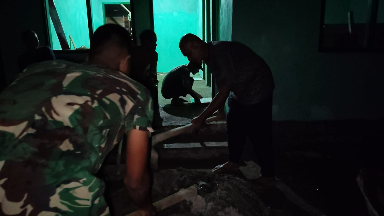 Kejar Target TMMD, Satgas Kodim 0107/Aceh Selatan
