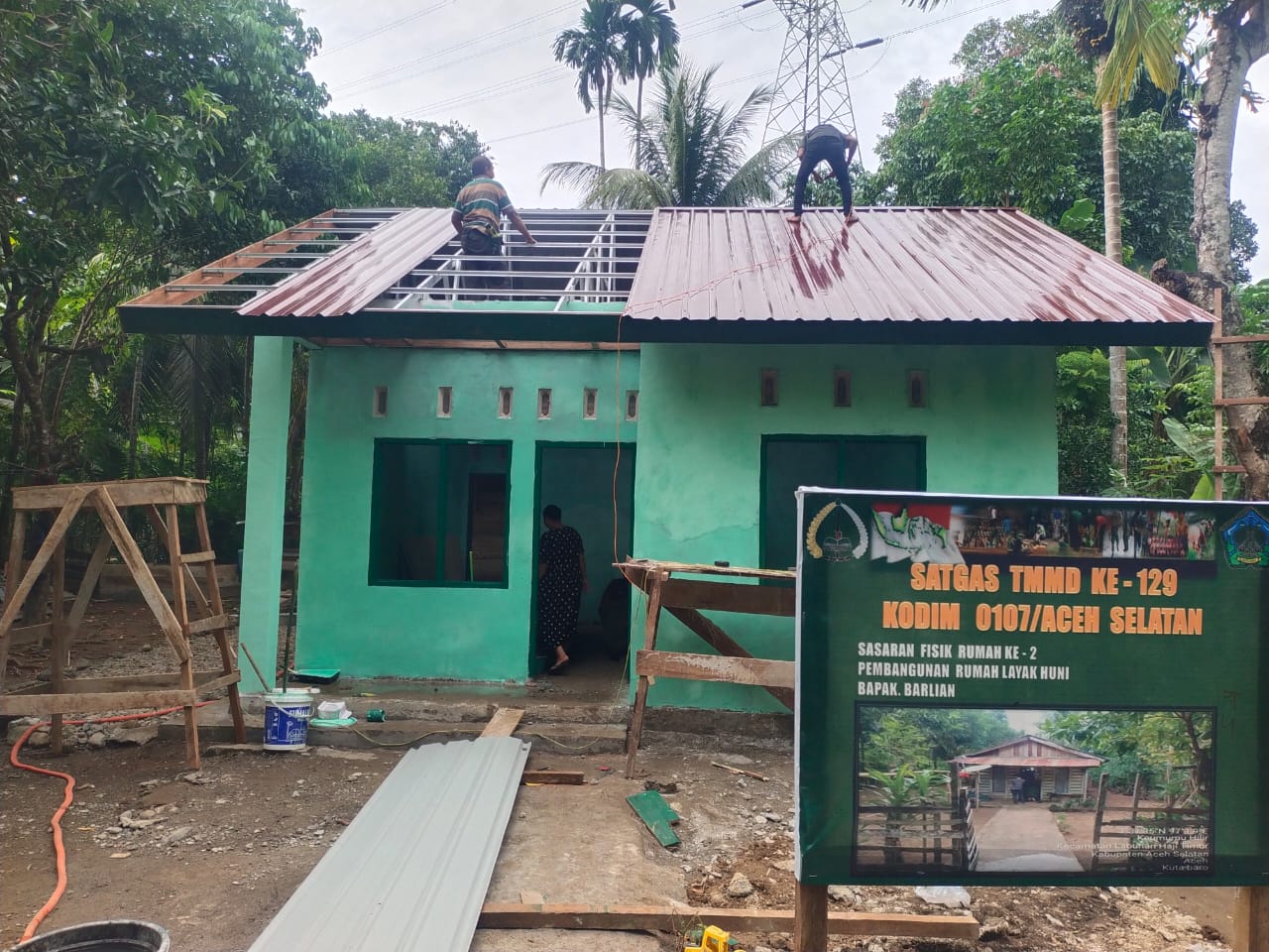 Rumah Reyot Tinggal Kenangan, RTLH TMMD